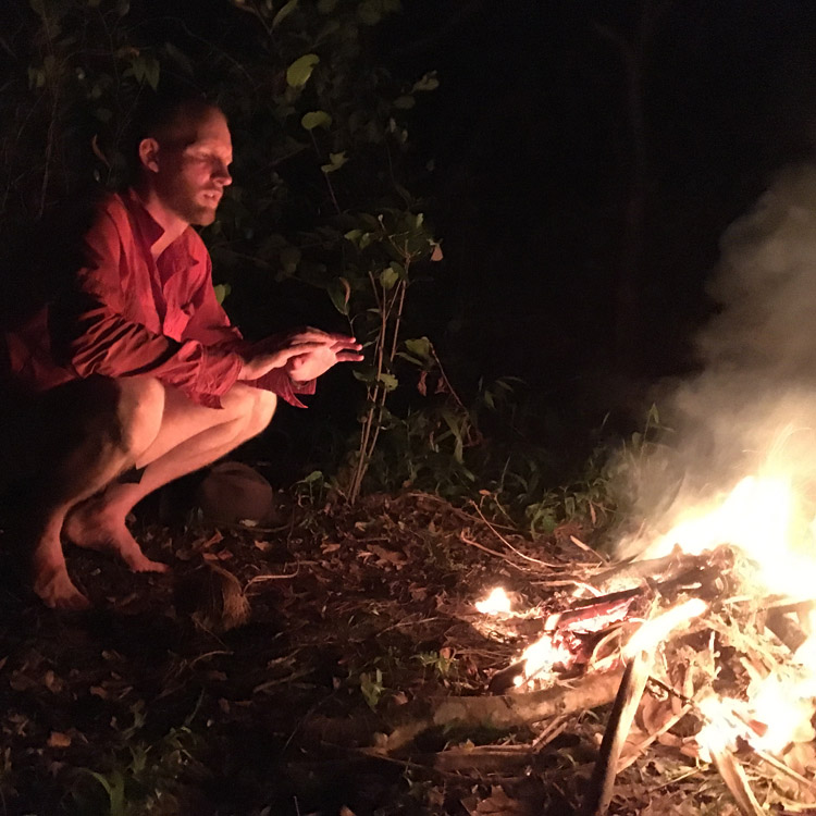 Hawaii Survival classes. How to build a survival fire.